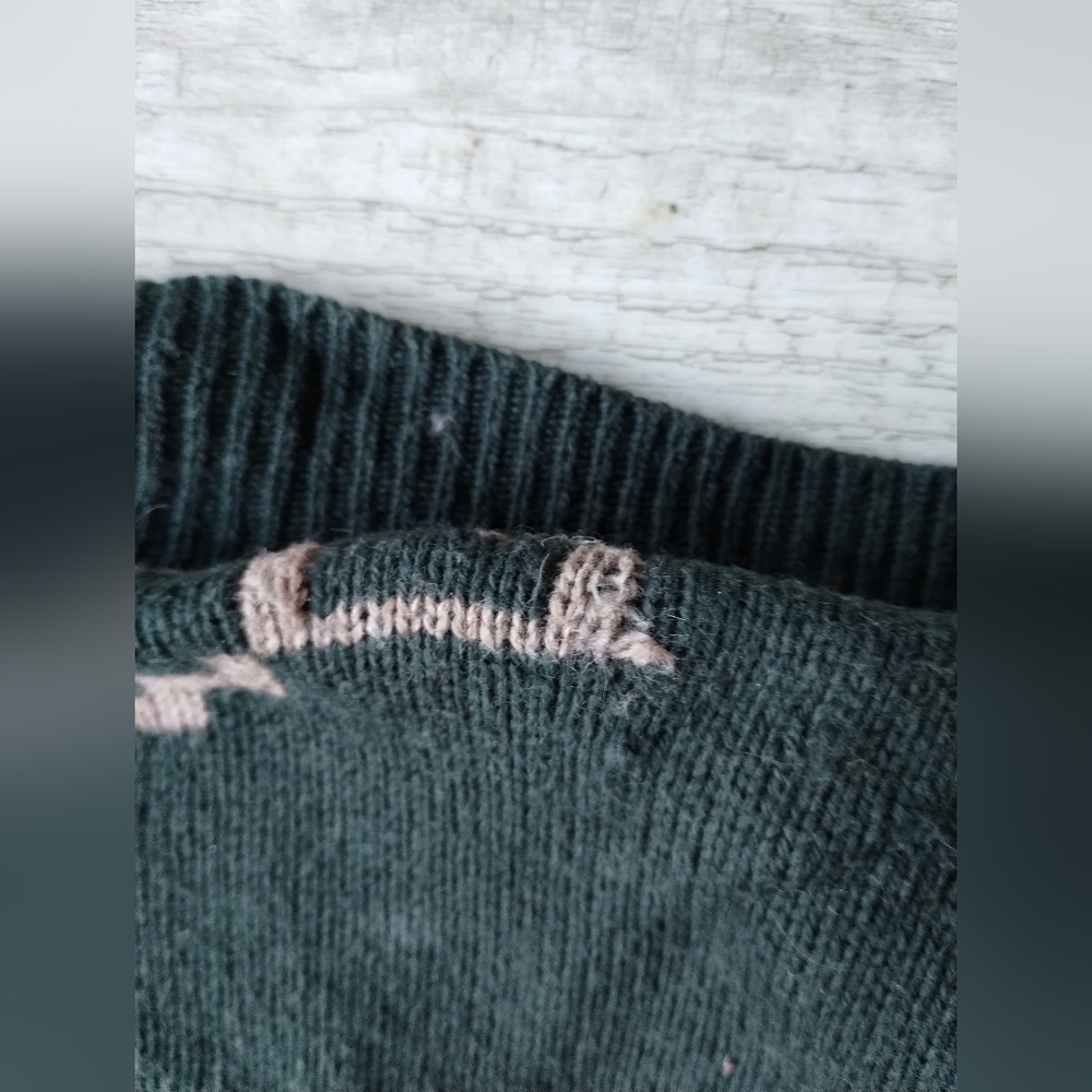 Staring At Stars Green and Cream Cardigan | Size M - Picture 4 of 4